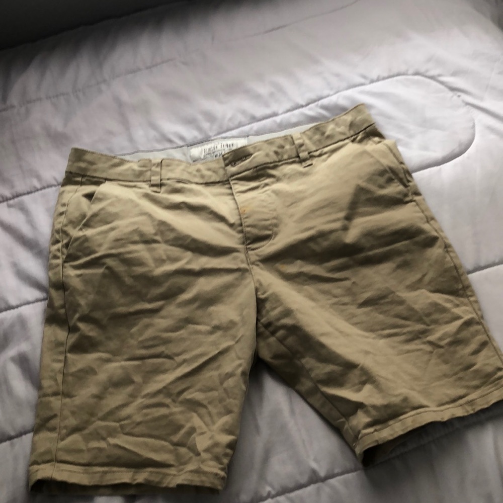 Topman Khaki Shorts